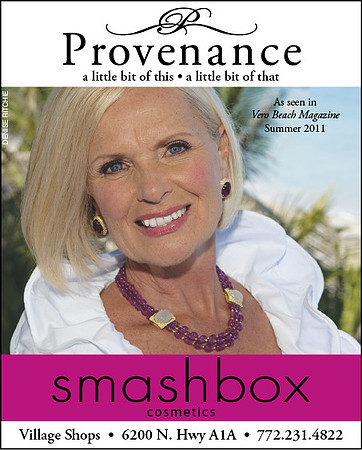 Smashbox Cosmetics - ad for Vero Beach Magazine
